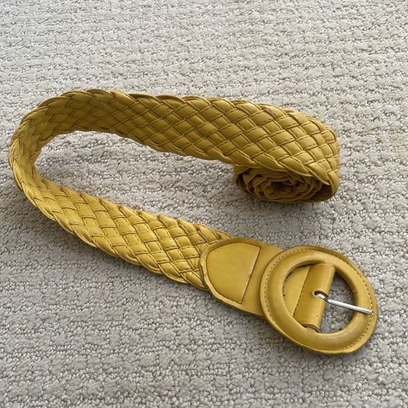 Streetwear Society yellow Breaded Belt - Picture 3 of 11